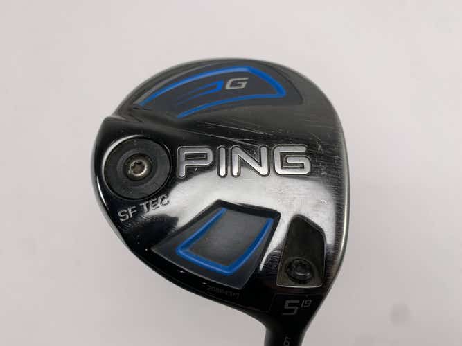 Ping G SF Tec 2016 5 Fairway Wood 19* Alta 65g Stiff Graphite Mens RH