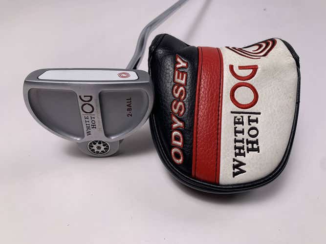 Odyssey White Hot OG 2-Ball Putter 34" Mens RH HC