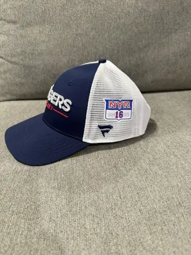 Vincent Trocheck 16 New York Rangers Fanatics Authentic Pro HAT Player Issue Used