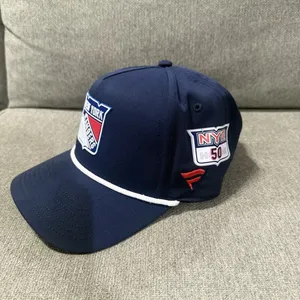 Will Cuylle 50 New York Rangers Fanatics Authentic Pro HAT Player Issue Used