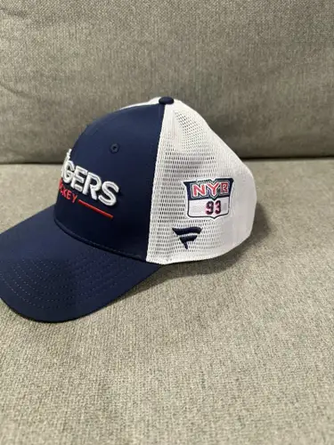 Mika Zibanejad 93 New York Rangers Fanatics Authentic Pro HAT Player Issue Used