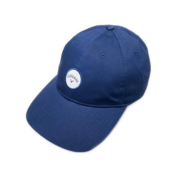 NEW 2025 Callaway Heritage Twill Navy Adjustable Golf Hat/Cap
