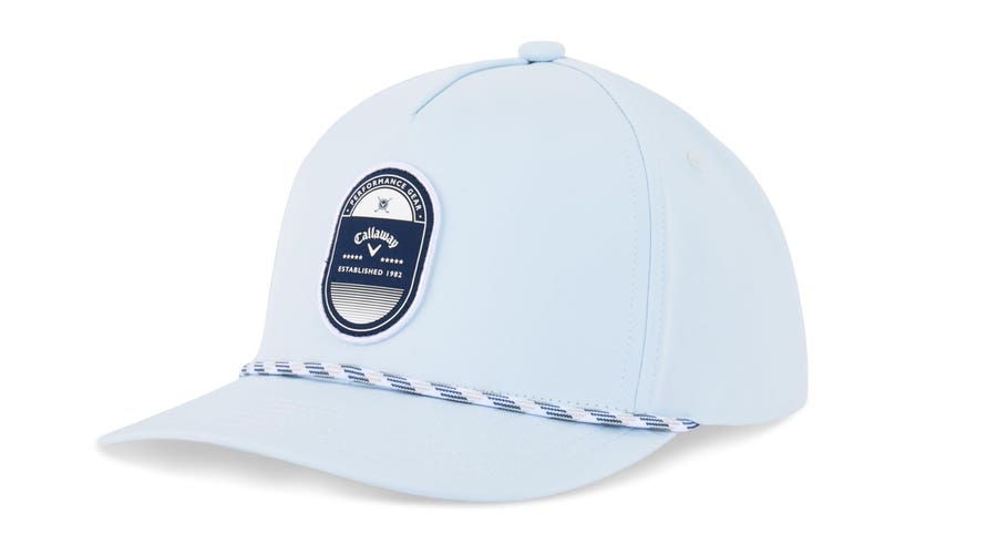 NEW 2026 Callaway Birdie Brigade Ice Blue Adjustable Snapback Golf Hat/Cap