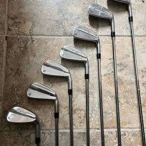 NEW Men's 2025 TaylorMade P-790 Right Handed Iron Set Stiff Flex Steel Shaft (New)