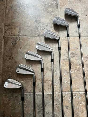 NEW Men's 2025 TaylorMade P-790 Right Handed Iron Set Stiff Flex Steel Shaft (New)
