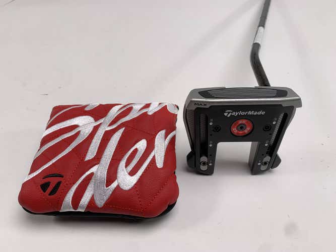 TaylorMade Spider GT Max Single Bend Putter 35" SuperStroke Pistol GTR 1.0 RH HC