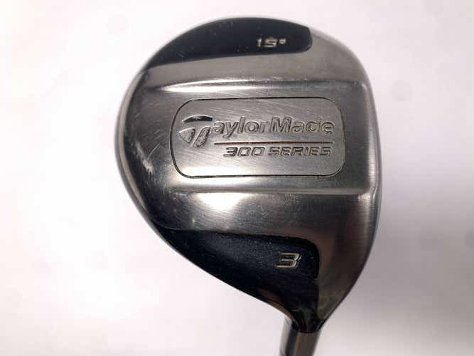TaylorMade 300 3 Fairway Wood 15* Lite S-90 90g Stiff Graphite Mens RH