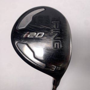 Ping i20 3 Fairway Wood 15* Project X 6.0 Stiff Graphite Mens RH