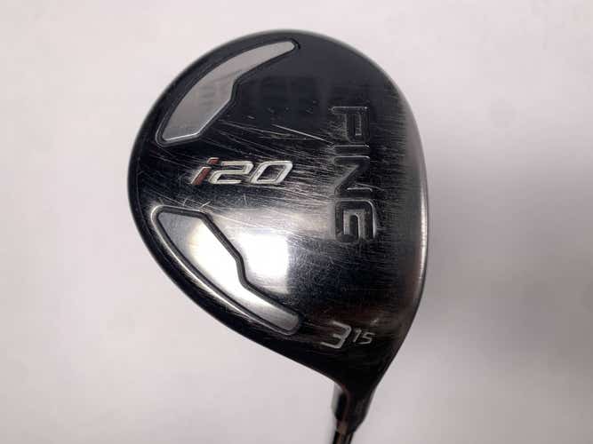 Ping i20 3 Fairway Wood 15* Project X 6.0 Stiff Graphite Mens RH