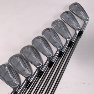 TaylorMade P7CB 2024 Iron Set 4-PW+AW SteelFiber i95 95g Regular Mens RH