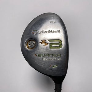 TaylorMade Burner Rescue 2008 T2 Hybrid 18* REAX 49g Stiff Graphite Mens RH