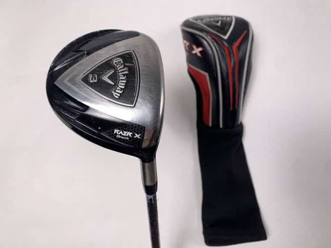 Callaway Razr X Black 3 Fairway Wood 15* ProLaunch AXIS 65g Regular RH HC