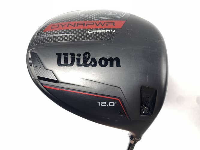 Wilson Dynapwr Carbon Driver 12* HZRDUS RDX Smoke Red 5.0 Senior RH