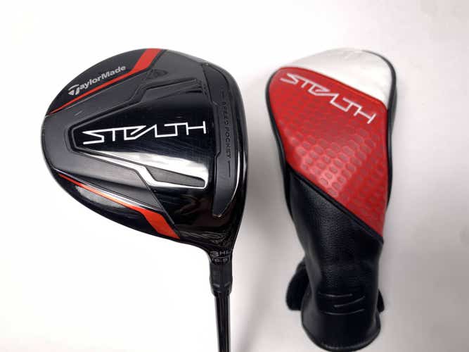 TaylorMade Stealth 3HL Fairway Wood 16.5* Fujikura Atmos Red 5A Senior RH HC