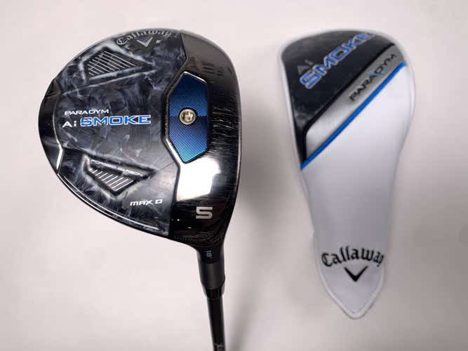 Callaway Paradym Ai Smoke Max D 5 Fairway Wood 18* Cypher 5.5 50g Regular RH HC