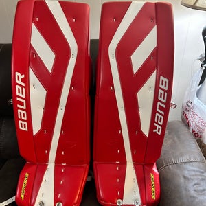 34" Bauer Supreme TotalOne Goalie Leg Pads (New)