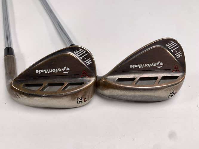 TaylorMade Milled Grind HI-TOE Wedge Set 52* 9 | 56* 10 KBS Hi-Rev 2.0 115g RH
