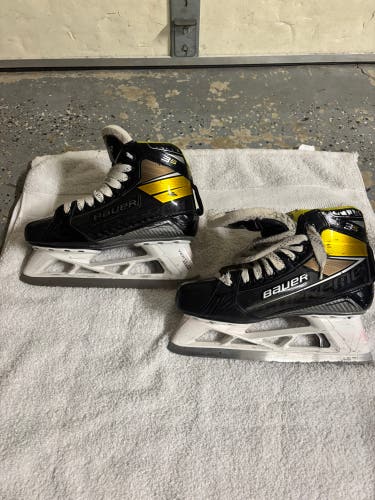 2020 Bauer Supreme 3S Hockey Goalie Skates Regular Width 7 (Used)