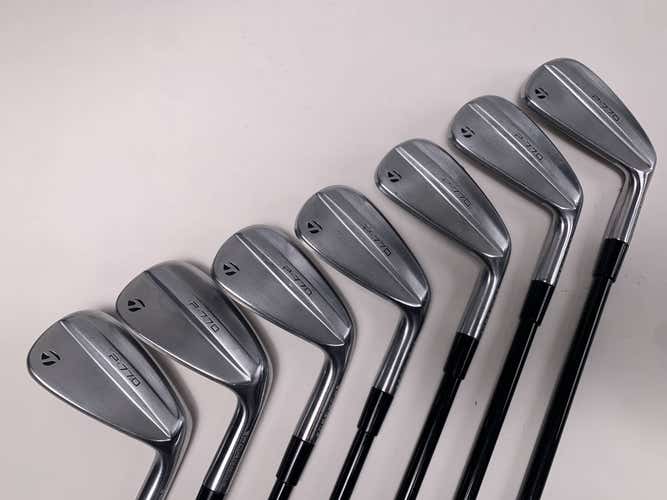 TaylorMade P770 2024 Iron Set 5-PW+AW MMT 65g Regular Graphite Mens RH +.25"
