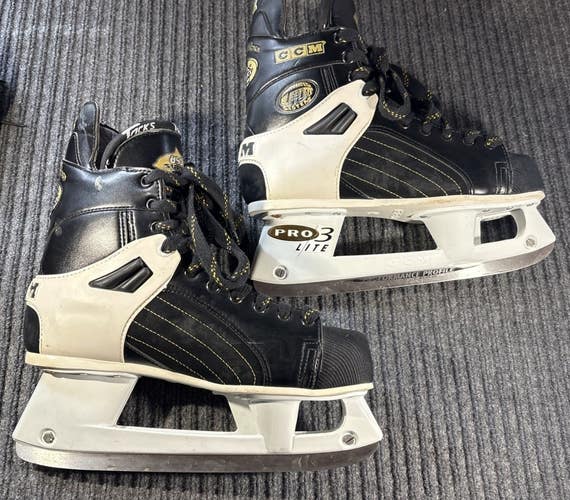 CCM Super Tacks 652 Hockey Skates Pro Lite 3 Mens Skate Size 10(Shoe Size 11.5)