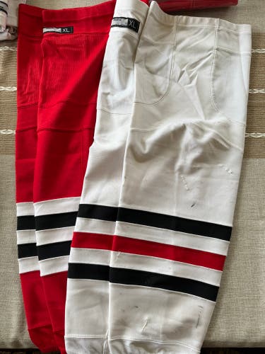 Senior XL Reebok Edge Socks Pro Stock (Used) Chicago