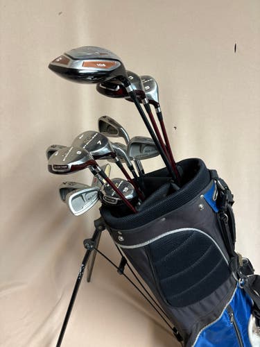 Men's Top Flite Tour Right Handed Clubs (Full Set) Regular Flex 14 Pieces (Used)