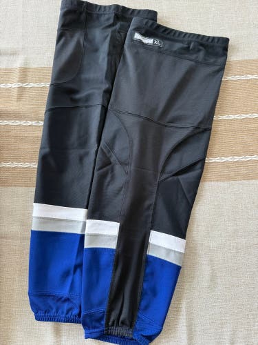Senior XL Reebok Edge Socks Pro Stock (Used) Tampa Bay Lightning