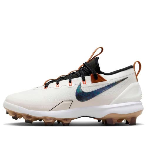 Nike Force Trout 9 Elite MCS Baseball Cleats Summit White FZ8643-100 Men SZ 13