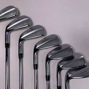 LEFTY Titleist T100 2023 Iron Set 4-PW True Temper DG X100 Extra Stiff Steel LH