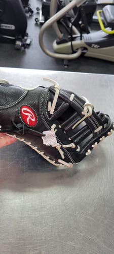 Used Rawlings STFBMBW 13 BB/SB First Base RH Throw Black 13" 11497-S000155891