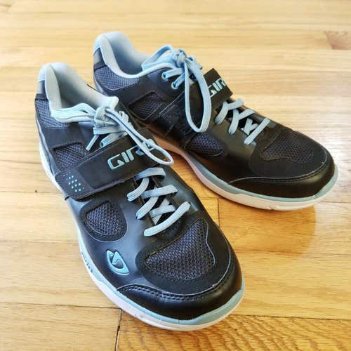 Giro WHYND Women Road Bike Mountain Bike Cycling Shoes Blue US 9.75 / EU 42