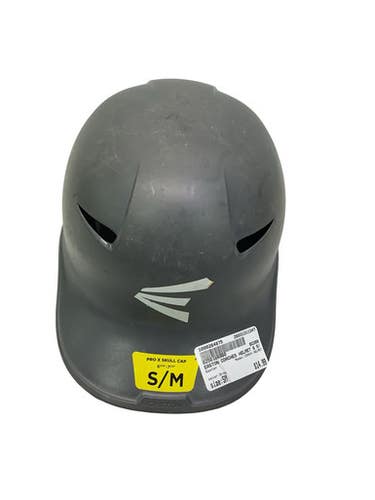 Used Easton COACH HELMET Batting Helmet No Mask Grey SM 11347-S000264875