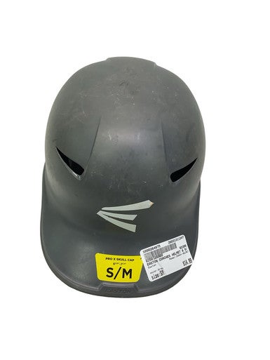 Used Easton COACH HELMET Batting Helmet No Mask Grey SM 11347-S000264874