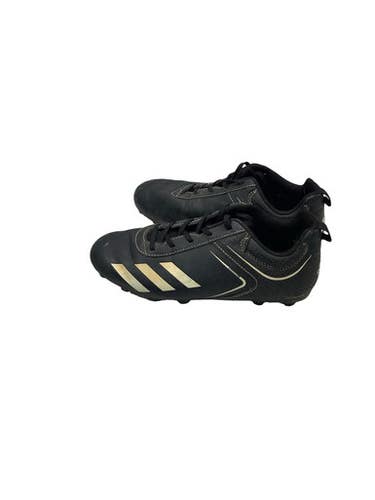 Used Adidas BLACK ADIDAS CLEAT BB/SB Cleats Black Junior 04.5 11347-S000264872