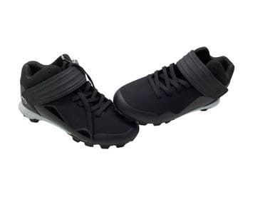 Used Rawlings TUFFTEK BB/SB Cleats Black Junior 02 11347-S000264864