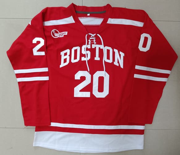 Lane Hutson Boston University Terriers Red Hockey Jersey - 60 - READ DESCRIPTION BEFORE BUYING