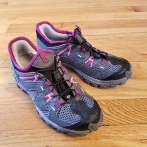 Pearl Izumi W X-Alp Drift II Cycling Shoe Gray Pink 2 Bolt Women's US 6 / EU 36