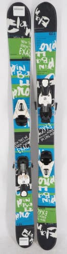 Elan Pinball Pro Twin Tip Kids Skis with Bindings - 125 cm Used