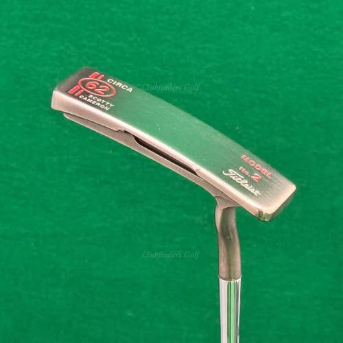 Scotty Cameron Circa 62 Model No. 2 Charcoal Mist 35" Putter Club w/ HC Titleist