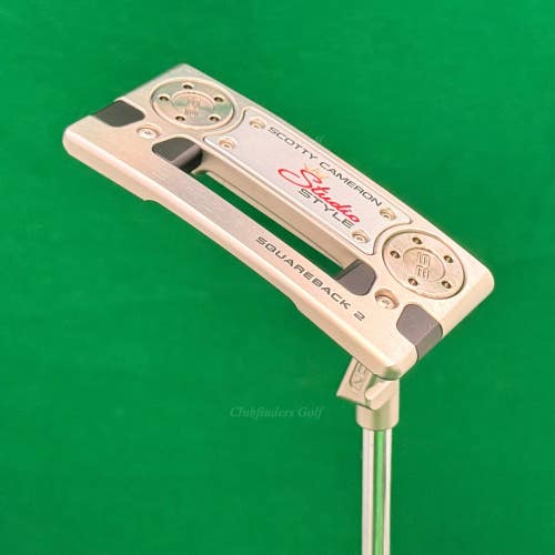 Scotty Cameron Studio Style 2025 Squareback 2 Long Design 38" Putter Titleist