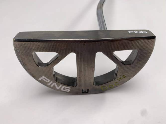 Ping Doc 15 Belly Putter 42" Black Dot Mens RH - NEW Long Grip