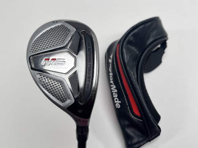 TaylorMade M6 3 Hybrid 19* Fujikura Atmos Red 6R Regular Graphite Mens RH HC