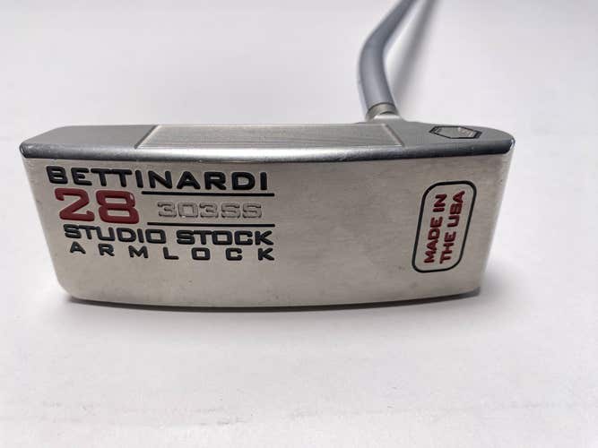 Bettinardi Studio Stock 28 Arm Lock Putter 41" Mens RH
