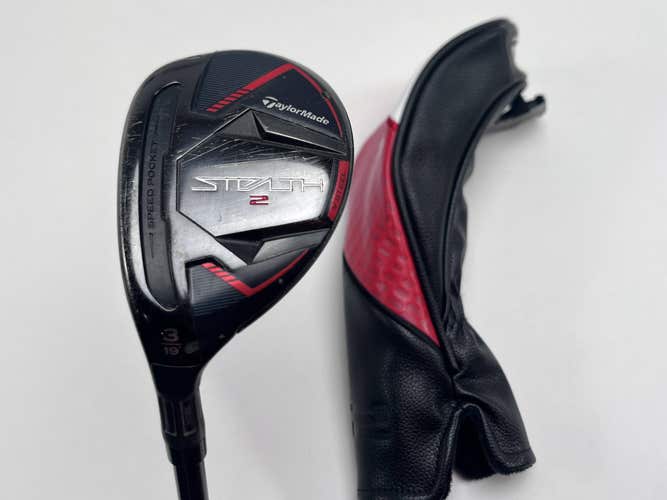 TaylorMade Stealth 2 3 Hybrid 19* Mitsubishi Chemical Kai'li Red 85g Stiff LH HC