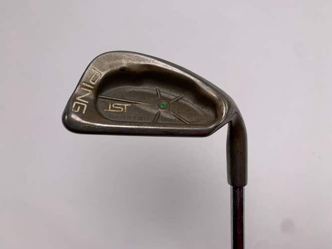 Ping ISI Nickel Sand Wedge SW Green Dot 2* Up Karsten JZ Stiff Steel Mens RH