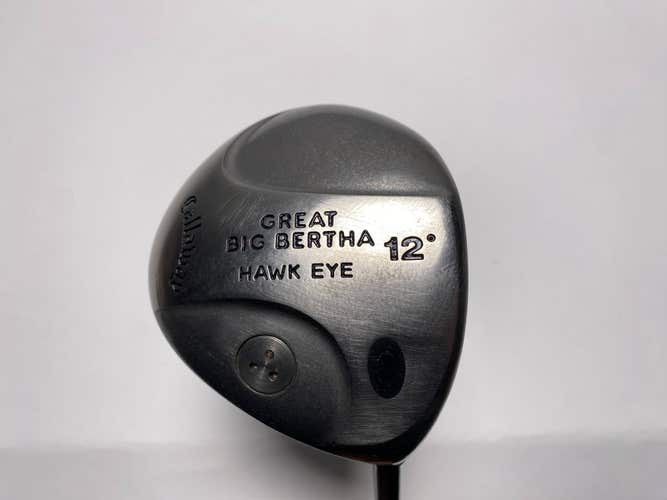 Callaway Hawkeye Driver 12* Hawk Eye Gems UL Senior Graphite Mens RH