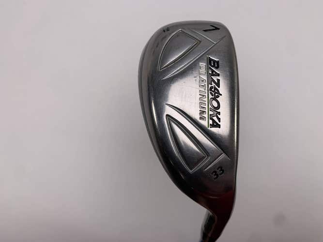 Tour Edge Bazooka Platinum Iron-Wood Single 7 Iron Ladies Graphite Womens RH
