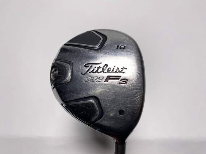 Titleist 909 F3 5 Fairway Wood 18* Aldila VooDoo Stiff Graphite Mens RH