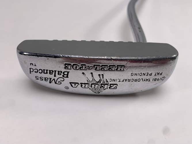 Ram Zebra Mass Balanced Heel Toe Putter 35.5" Mens RH
