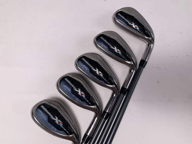 Callaway XR Iron Set 7-PW+SW Project X San Diego 4.0 47g Ladies RH
